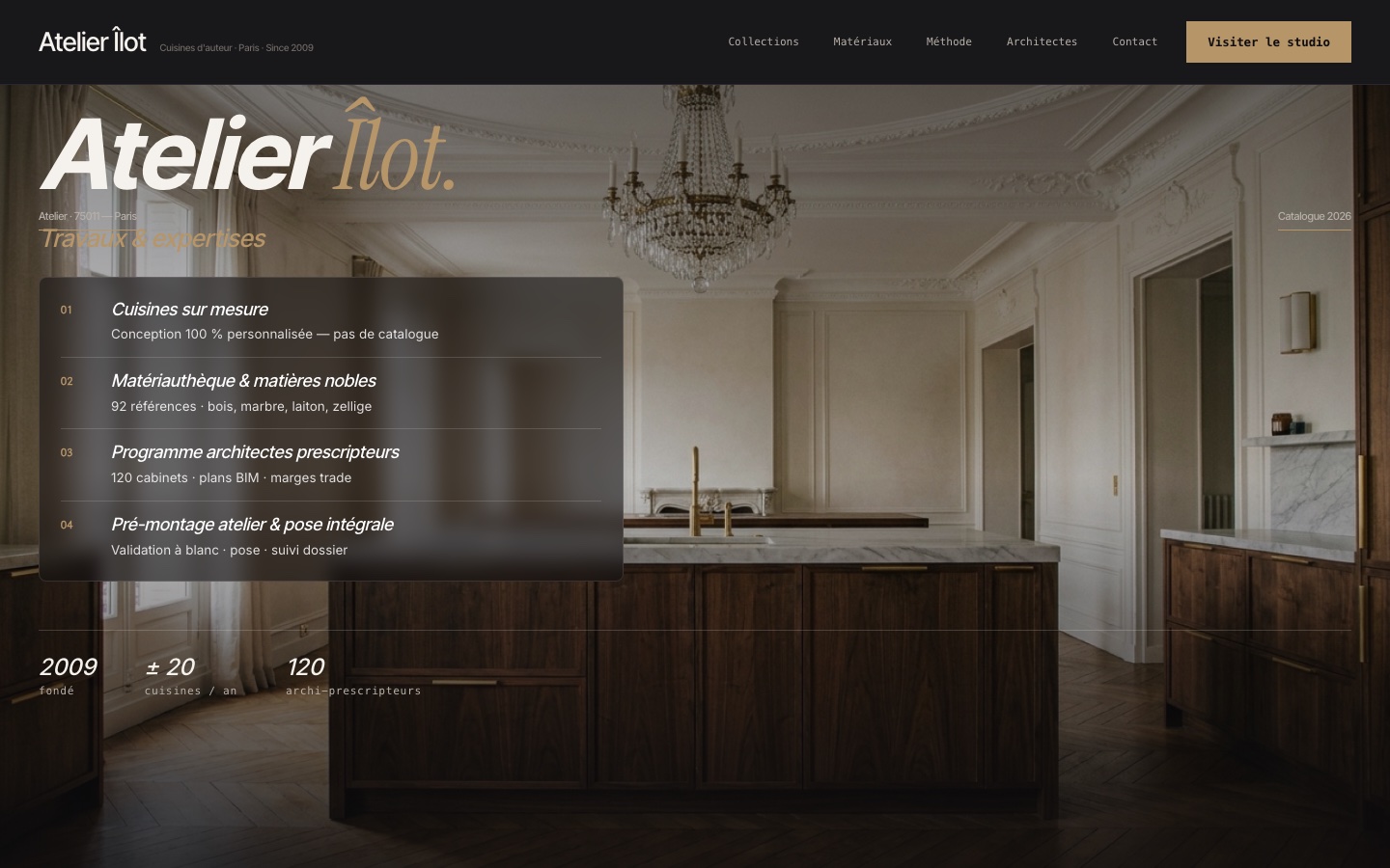 Atelier Îlot