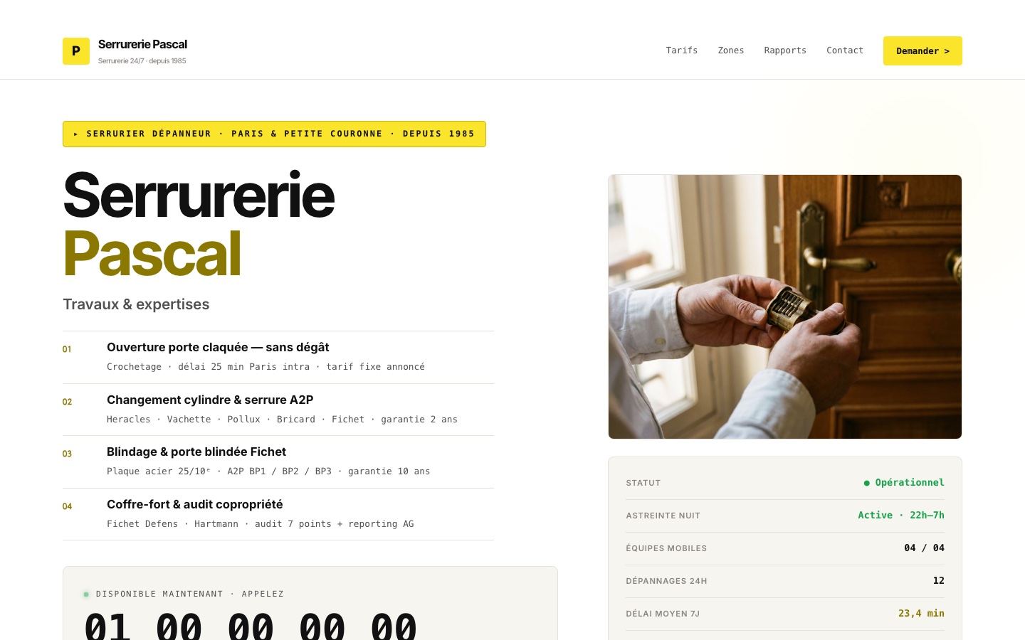 Serrurerie Pascal