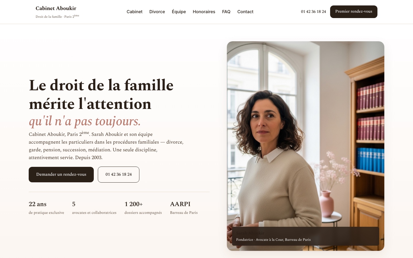 Cabinet Aboukir