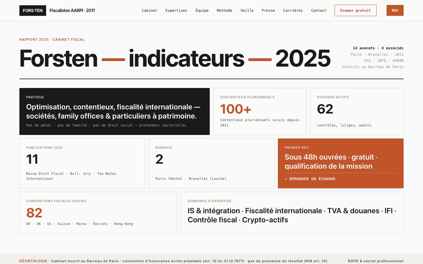FORS·TEN Fiscalistes