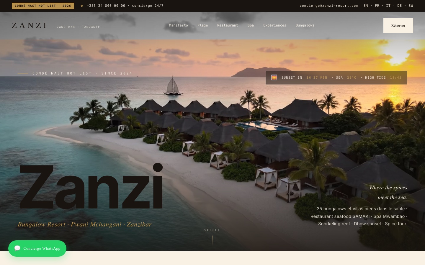 Atoll Resort · Île Maurice